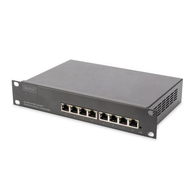 10. Przełącznik sieciowy zarządzalny warstwy L2 10" 8xRJ45 10/100/1000 Mb/s