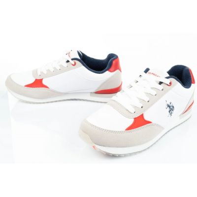 9. Buty sportowe U.S. Polo ASSN. M UP21M48062-WHI-RED01