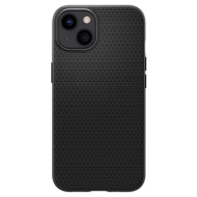 10. Etui Spigen Liquid Air na iPhone 13 mini - czarny mat