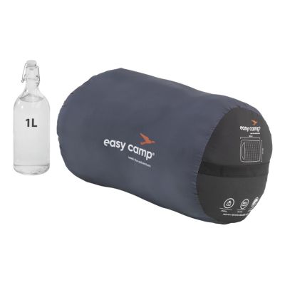 3. Easy Camp 240209 śpiwór Dorosły Mikrofibra, Oxford, Poliester Czarny