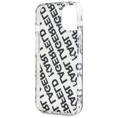 7. Etui Karl Lagerfeld IML Fullover Logo na iPhone 15 / 14 / 13 - złote