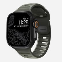 NOMAD Sport Band - pasek do Apple Watch 46mm/49mm z FKM (ash green)