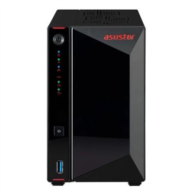 13. NAS Asustor AS5402T; Tower; 2x (3.5" SATA HDD/ 2.5" SSD); Intel Celeron N5105, 4GB DDR4 SODIMM (max. 16GB), 2x 2.5GbE, 4x M.2 2280 NVMe PCIe 3.0, 3x USB 3.2 Gen, 1x HDMI 2.0b