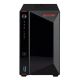 13. NAS Asustor AS5402T; Tower; 2x (3.5" SATA HDD/ 2.5" SSD); Intel Celeron N5105, 4GB DDR4 SODIMM (max. 16GB), 2x 2.5GbE, 4x M.2 2280 NVMe PCIe 3.0, 3x USB 3.2 Gen, 1x HDMI 2.0b
