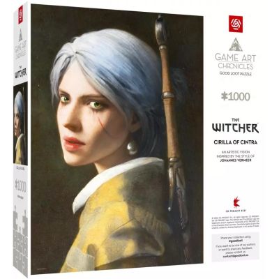 3. Puzzle Good Loot Game Art Chronicles: The Witcher - Old Master’s Prophecy, 1000 elementów