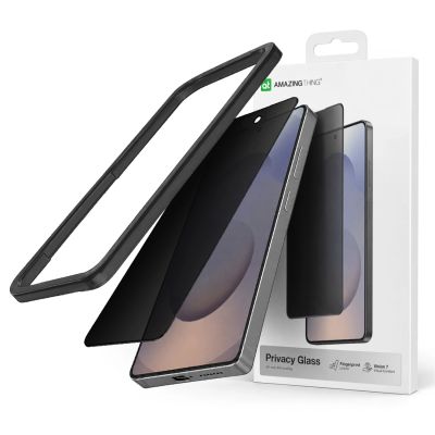 7. Szkło hartowane AMAZINGTHING TITAN Vision 7 matowe prywatyzujące do Samsung S26 Ultra