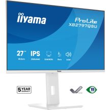 iiyama ProLite XB2797QSU-W1 monitor komputerowy 68,6 cm (27") 2560 x 1440 px Quad HD LED Biały