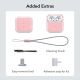 6. Etui ESR Orbit Halolock MagSafe na AirPods 4 - różowe