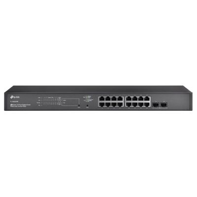 3. Switch TP-Link TL-SG2218P L2/L2+ Gigabit Ethernet (10/100/1000) Obsługa PoE 1U Czarny