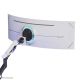 8. Neomounts DS70-256BL1 uchwyt / stojak do monitorów 144,8 cm (57") Biurko Czarny