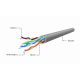 9. Kabel UTP GEMBIRD UPC-5004E-SOL (UTP; 305m; kat. 5e; kolor szary)