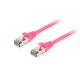 Equip 606911 kabel sieciowy Różowy 30 m Cat6a S/FTP (S-STP)
