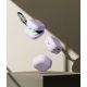 4. Etui Ringke Silicone Case na Samsung Galaxy Buds 4 / 4 Pro - fioletowe