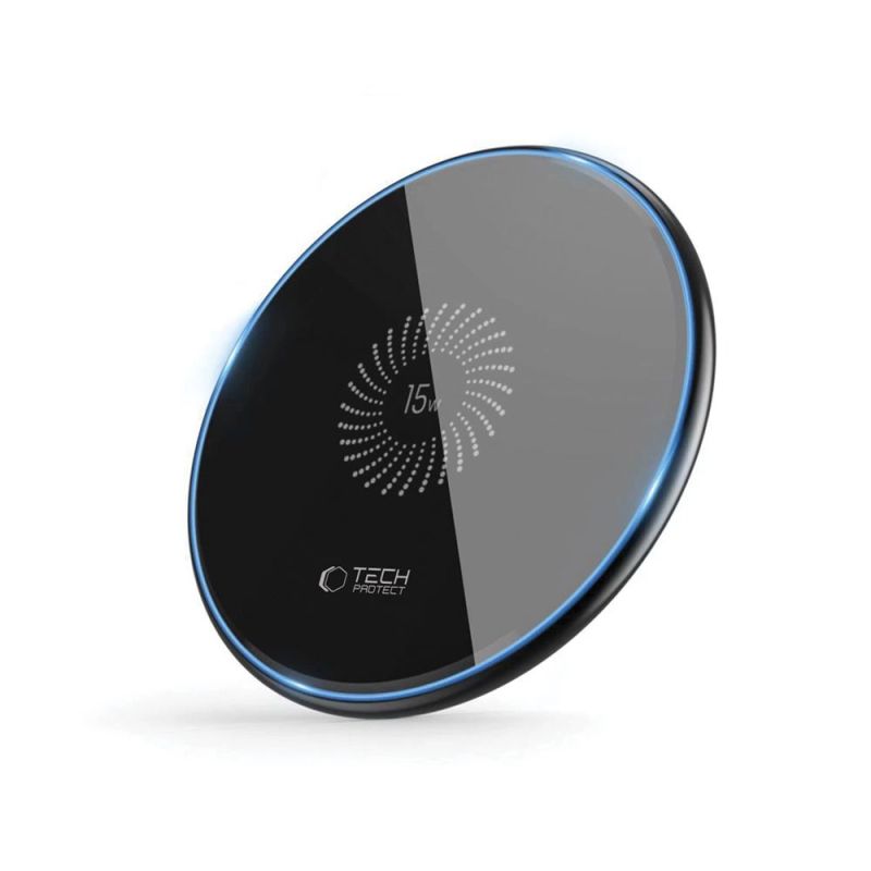 4. Ładowarka Tech-Protect QI15W-C1 indukcyjna 15W - czarna
