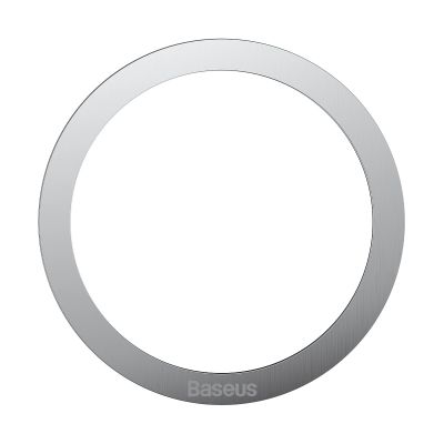 4. Baseus Halo Series magnetyczny pierścień (2 szt./opakowanie) srebrny (PCCH000012)