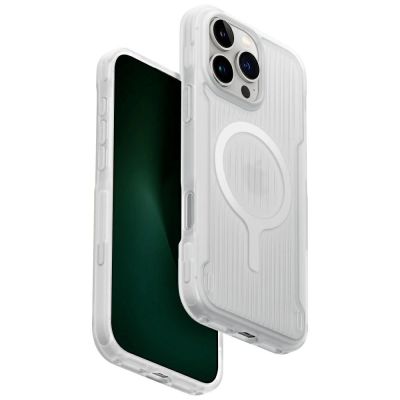 Etui UNIQ Combat Active Magclick Charging na iPhone 16 Pro Max - białe