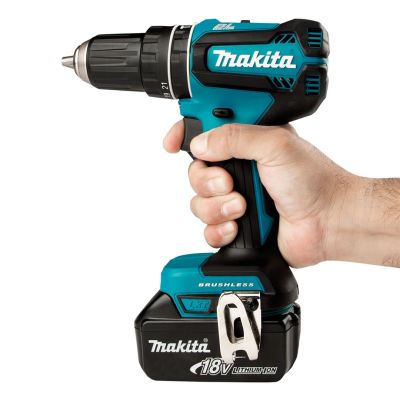 2. Makita DHP485Z wiertło Zamek centralny 1,1 kg Czarny, Niebieski