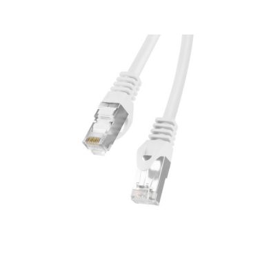 2. LANBERG PATCHCORD KAT.6 FTP 0.25M BIAŁY FLUKE PASSED