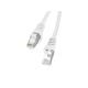 2. LANBERG PATCHCORD KAT.6 FTP 0.25M BIAŁY FLUKE PASSED