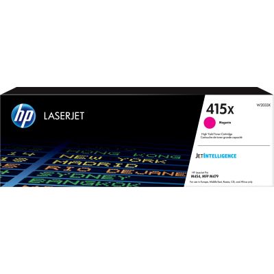 2. Toner HP czerwony HP 415X, HP415X=W2033X, 6000 str.