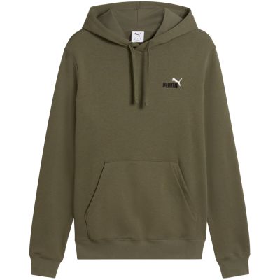 2. Bluza męska Puma ESS 2 Color Small No.1 Logo Hoodie oliwkowa 684719 81
