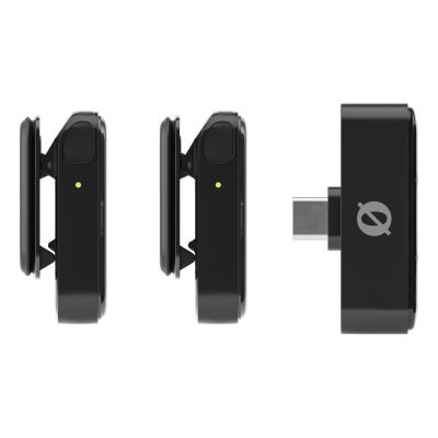 6. RODE Wireless Micro - 2-kanałowy cyfrowy system bezprzewodowy (USB-C, Czarny)