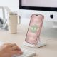 5. Etui Tech-Protect MagPeak MagSafe CC na iPhone 18 Pro / 17 Pro - różowe matowe