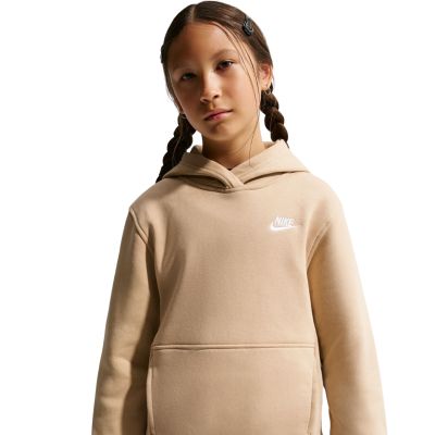 3. Bluza dla dzieci Nike Sportswear Club Fleece beżowa FD3000 286