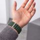 5. Pasek Tech-Protect Nylon Pro na Apple Watch 44 / 45 / 46 / 49 mm - ciemnozielony