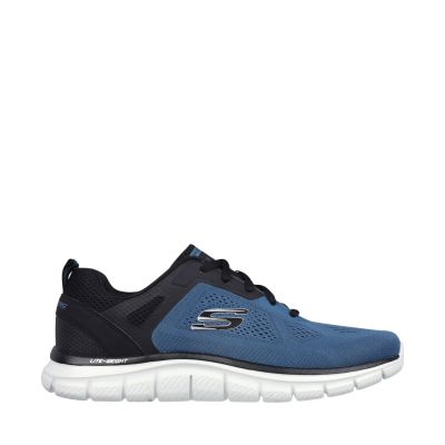 Buty męskie Skechers Track Broader niebieskie 232698 BLBK
