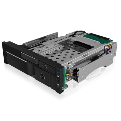 2. ICY BOX IB-173SSK 13,3 cm (5.25") Taca napędu pamięci masowej Czarny