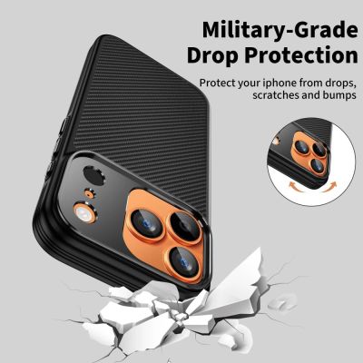 8. Etui Tech-Protect Kevlar Aramid MagSafe na iPhone 17 Pro - czarne