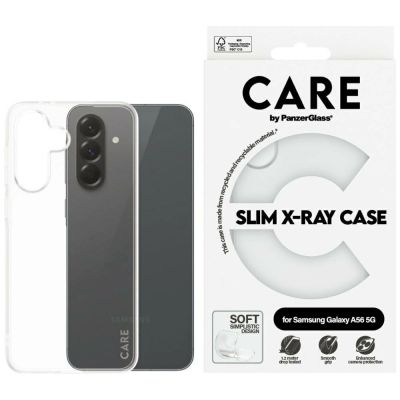 Etui CARE by PanzerGlass Fashion X-Ray na Samsung Galaxy A56 5G - przezroczyste