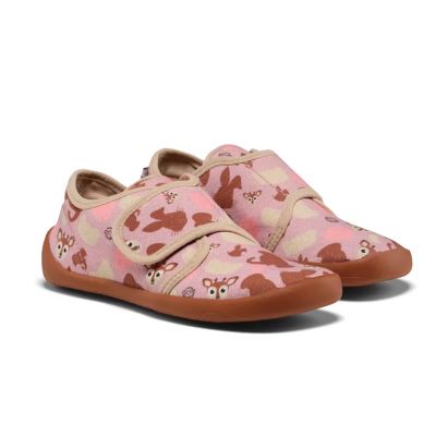 11. Buty Affenzahn barefoot Slipper Cotton Movy jeleń (01398-40141)