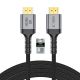 Kabel Tech-Protect UltraBoost HDMI 2.1 4K 120HZ / 8K 60HZ 300 cm - czarny