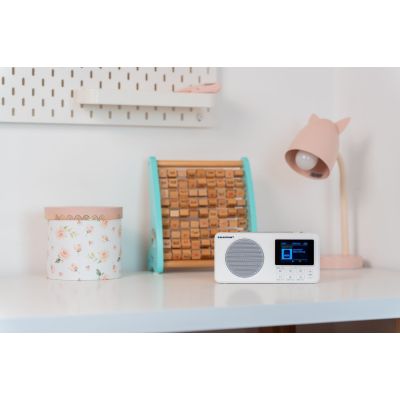 Radio przenośne BLAUPUNKT DAB DR6WH, biały