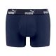 4. Puma bokserki majtki męskie Boxershorts 3PAK niebieskie granatowe