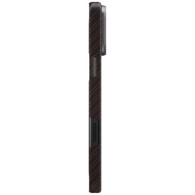 3. Etui UNIQ Keva EDGE Magclick Charging na iPhone 17 Pro Max - pomarańczowe
