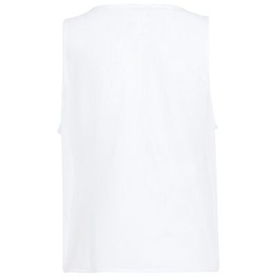 6. Znacznik dla dzieci adidas Training BIB 24 junior biały JF3246