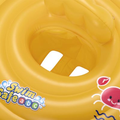 4. Koło dmuchane Bestway 32096 Swim Safe Wondersplash Round 3-Ring Baby Boat 92800497001