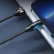 7. Kabel USB-A - Lightning Wozinsky WUALC2 z wyświetlaczem LED 2.4A 2m  - czarny