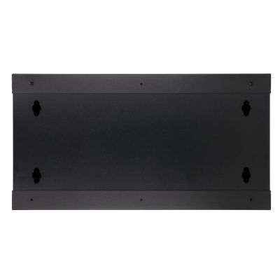 5. Extralink LITE 4U 530X400 WALL-MOUNTED RACKMOUNT CABINET BLACK Stojak wolnostojący/ścienny/podłogowy Czarny