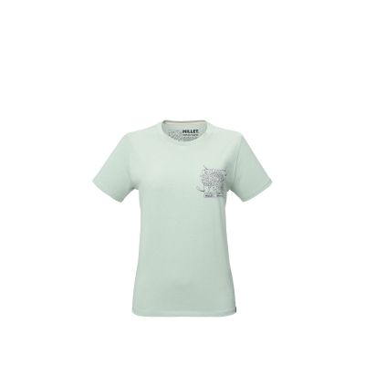 Koszulka damska MILLET Cimaï Collab Ts Ss W pastelowy zielony