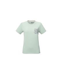 Koszulka damska MILLET Cimaï Collab Ts Ss W pastelowy zielony
