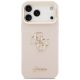 3. Etui Guess Grained Big 4G & Stand Camera na iPhone 17 Pro Max - różowe