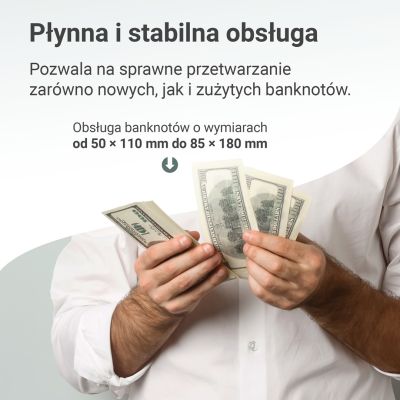 14. Extralink LockStar MG X-300 | Profesjonalna liczarka nominałowa do banknotów | UV, IR