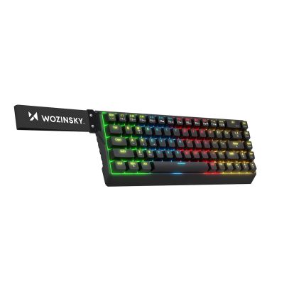 Klawiatura gamingowa Wozinsky WKGP-1165 mechaniczna podświetlana RGB - czarna