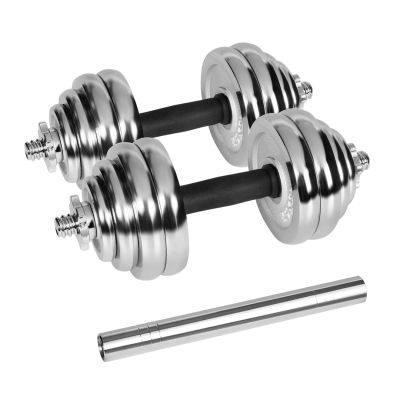 7. REBEL ACTIVE HANTLE REGULOWANE CHROMOWANE W WALIZCE Z GRYFEM, ZESTAW 30 KG