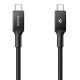 2. Kabel Spigen Essential EB10015CC USB-C / USB-C 100W 150cm - czarny