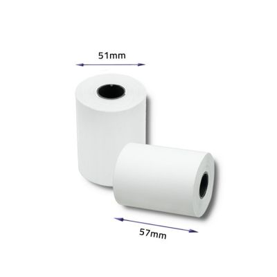4. QOLTEC ROLKA TERMICZNA 57X30 | 55G/M2 | 10SZT | BPA FREE